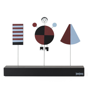 Конструктор кукла на держателе BAUHAUS "Steckpuppen" 14+, дизайн 1930 года, 33 х 24 х 6,5 см, 9 дета. Арт 9653