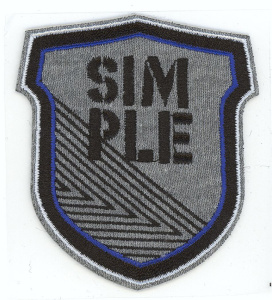 Термоаппликация "Всё просто". Арт 36133/1SB