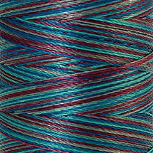 Нить вышивальная мультиколор POLY SHEEN MULTI, 200 м. Арт 4820-9970               
