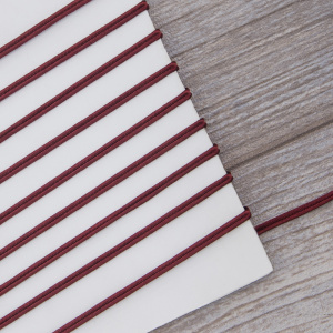 Шнур-сутаж PEGA, бордовый, 3 мм. Арт 841113909A8552