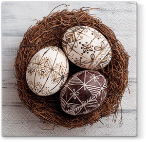 Салфетки трехслойные для декупажа, коллекция "Lunch"  PAW Decor Collection "Пасха в лучших традициях. Арт SDL120604