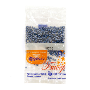 Бисер №10, 5 г., цвет 38210. Арт G 38210