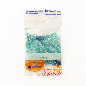 Бисер №10, 5 г., цвет 18258. Арт G 18258