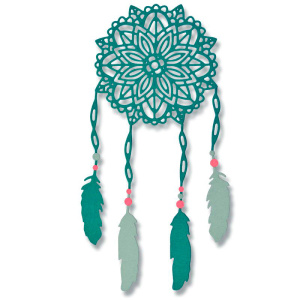 Набор ножей для вырубки Sizzix® Thinlits™ Die Set 6PK Boho Dreams. Арт 661681