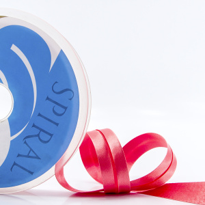 Косая бейка атласная 20 мм, 25 м, цвет 40, розовый. Арт 6260-20мм-40            