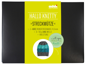 Набор для вязания шапки Hello Knitty Strickmuetze . Арт 930-2