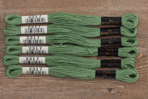 Мулине COSMO однотонный цвет  2317      . Арт 25-6/2317      