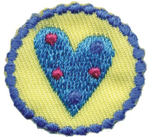 Термоаппликация HKM "Сердце". Арт 31573/1SB