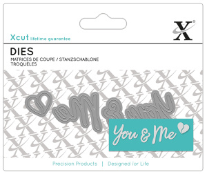 Набор ножей для вырубки "You & Me". Арт XCU504055