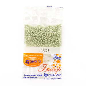 Бисер №10, 5 г., цвет 03263. Арт G 03263