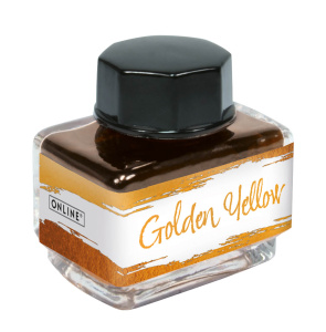 Чернила "Ink Colour Inspiration" для перьевых ручек и роллеров, 15 мл, цвет золотой. Арт 17130/3