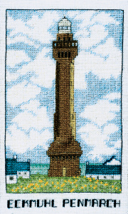 Набор для вышивания:"PHARE "ECKMUHL PENMARC'H" (Маяк Экмюль Пенмарк). Арт 1987