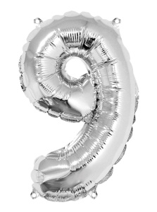 Шар-цифра "9". Арт 87041606