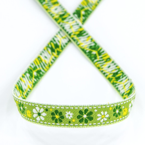 Лента жаккард SAFISA, 10 мм, 15 м, цвет 02. Арт 9165-10мм-02            