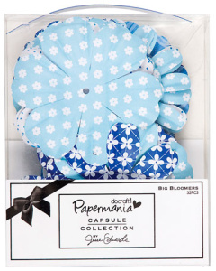 Декоративные элементы "Крупные цветы" Burleigh Blue. Арт PMA368101               