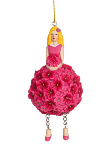 Фигурка декоративная, Blumenmädchen "Гортензия". Арт 850019-450