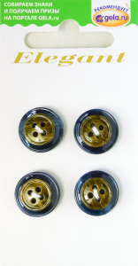 Пуговицы ELEGANT. Арт 14883-15-00016/4