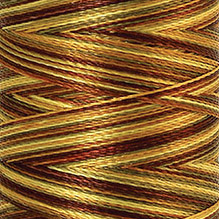 Нить вышивальная мультиколор POLY SHEEN MULTI, 200 м. Арт 4820-9975               