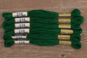 Мулине COSMO однотонный цвет  338       . Арт 25-6/338       