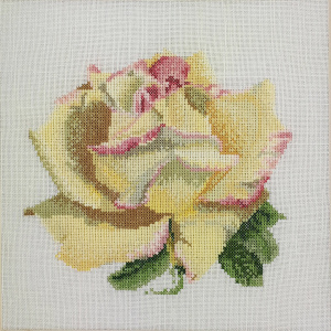 Набор для вышивания "Красная роза", канва Aida 18 ct. Арт 3075A                   