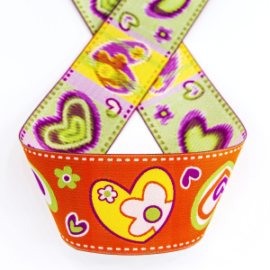 Лента жаккард SAFISA, 50 мм, 15 м, цвет 03. Арт 9127-50мм-03            