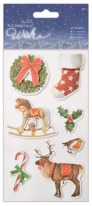 Набор стикеров 3D "A Christmas Wish". Арт PMA801901