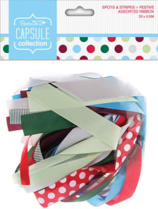 Набор лент Spots & Stripes Festive. Арт PMA367502