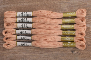 Мулине COSMO однотонный цвет  461       . Арт 25-6/461       