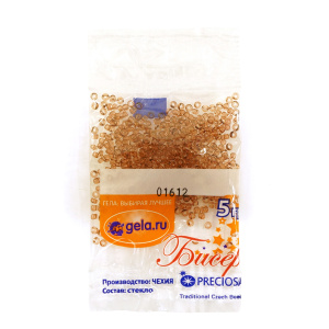 Бисер №10, 5 г., цвет 01612. Арт G 01612