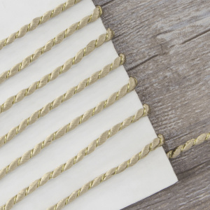 Шнур витой PEGA, серебро, 4 мм. Арт 845219740DA002          