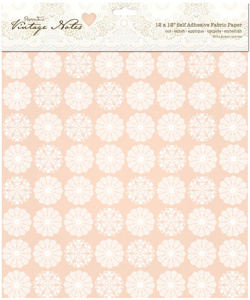Бумага тканевая самоклеющаяся "Салфетки" Vintage Notes. Арт PMA181204               