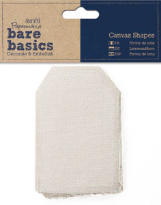 Набор декоративных элементов из ткани "Бирка". Арт PMA174402