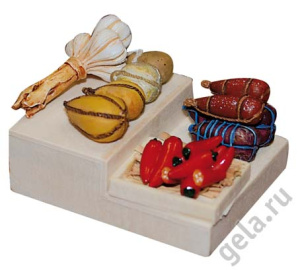 Декоративные элементы "Мини овощи". Арт KTR85                   