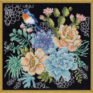 Набор для вышивания "Суккуленты". Арт 3441