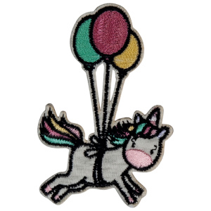 Термоаппликация "Единорог с воздушными шарами". Арт 39367