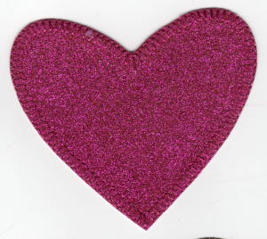 Термоаппликация HKM "Сердце". Арт 33886/1SB