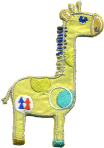 Термоаппликация HKM "Жираф". Арт 32912/1SB