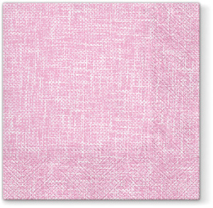 Салфетки трехслойные для декупажа, коллекция "Lunch"  PAW Decor Collection "Розовое полотно". Арт SDL120404