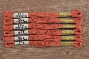 Мулине COSMO однотонный цвет  854       . Арт 25-6/854       