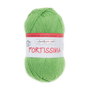 Пряжа Fortissima Socka 4-fach Uni, 75% шерсть, 25% полиамид, 420 м, 100 г. Арт 90038-2006