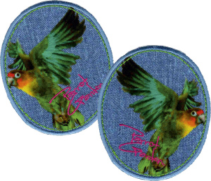 Термоаппликации HKM "Попугай". Арт 33985/SET