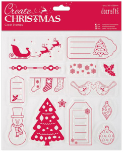 Штамп прозрачный "Весёлого Рождества". Арт PMA907940