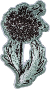 Термоаппликация "Цветок зеленый". Арт 43061