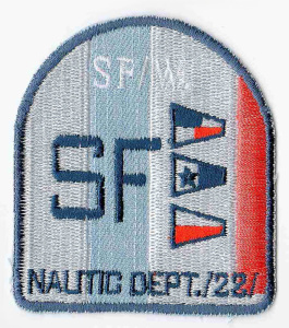 Термоаппликация HKM "Эмблема SF". Арт 33793/1SB