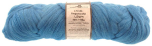 Ровница Fingerwolle in Silk, с шелком, 75% шерсть, 25% шёлк, цвет бирюзовый, 50 г, 40 м. Арт 1173-5090