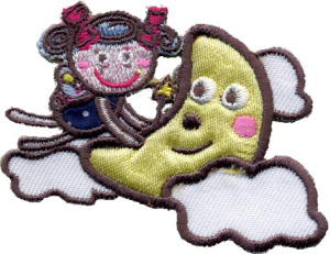 Термоаппликация HKM "Фея с месяцем". Арт 31132/1SB