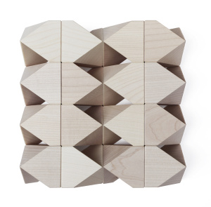 Конструктор дизайнерский NAEF CLASSIC "Tawa" 3+, натуральное дерево, 16 деталей. Арт 9421.1