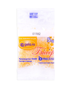 Бисер №10, 5 г., цвет 01182. Арт G 01182