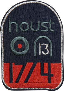 Термоаппликация "дом 17/4". Арт 39056