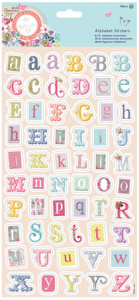 Наклейки "Алфавит" Bellissima, 58 шт. Арт PMA803119
